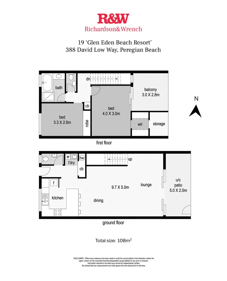 Floorplan of Homely unit listing, 19/388 David Low Way, Peregian Beach QLD 4573