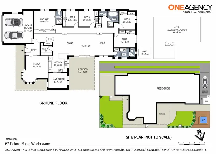 Floorplan of Homely house listing, 67 Dolans Road, Woolooware NSW 2230