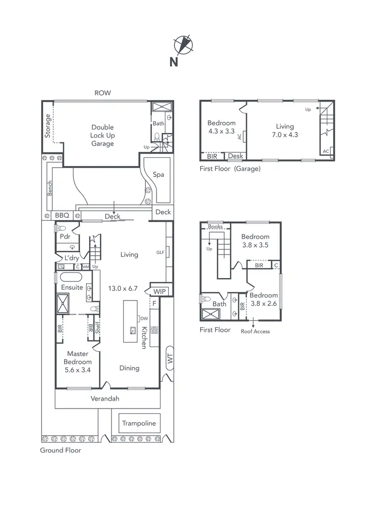 Floorplan of Homely house listing, 187 Vere Street, Abbotsford VIC 3067