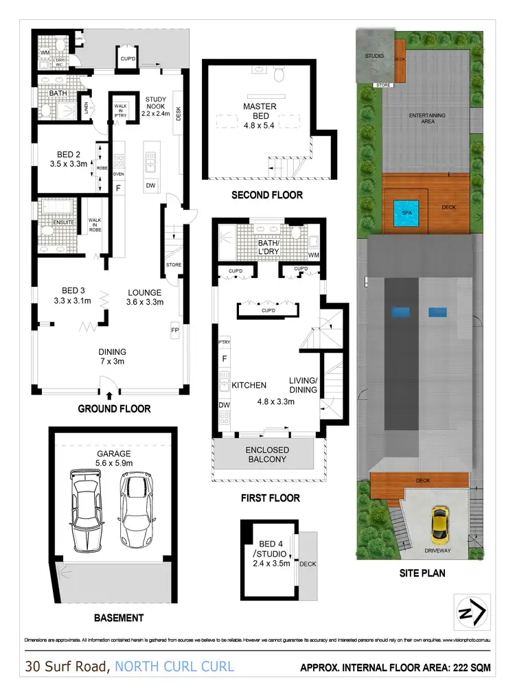 Floorplan of Homely house listing, 30 Surf Road, North Curl Curl NSW 2099