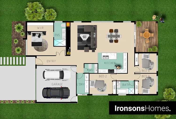 Floorplan of Homely house listing, 12 Midguard Road, Weir Views VIC 3338