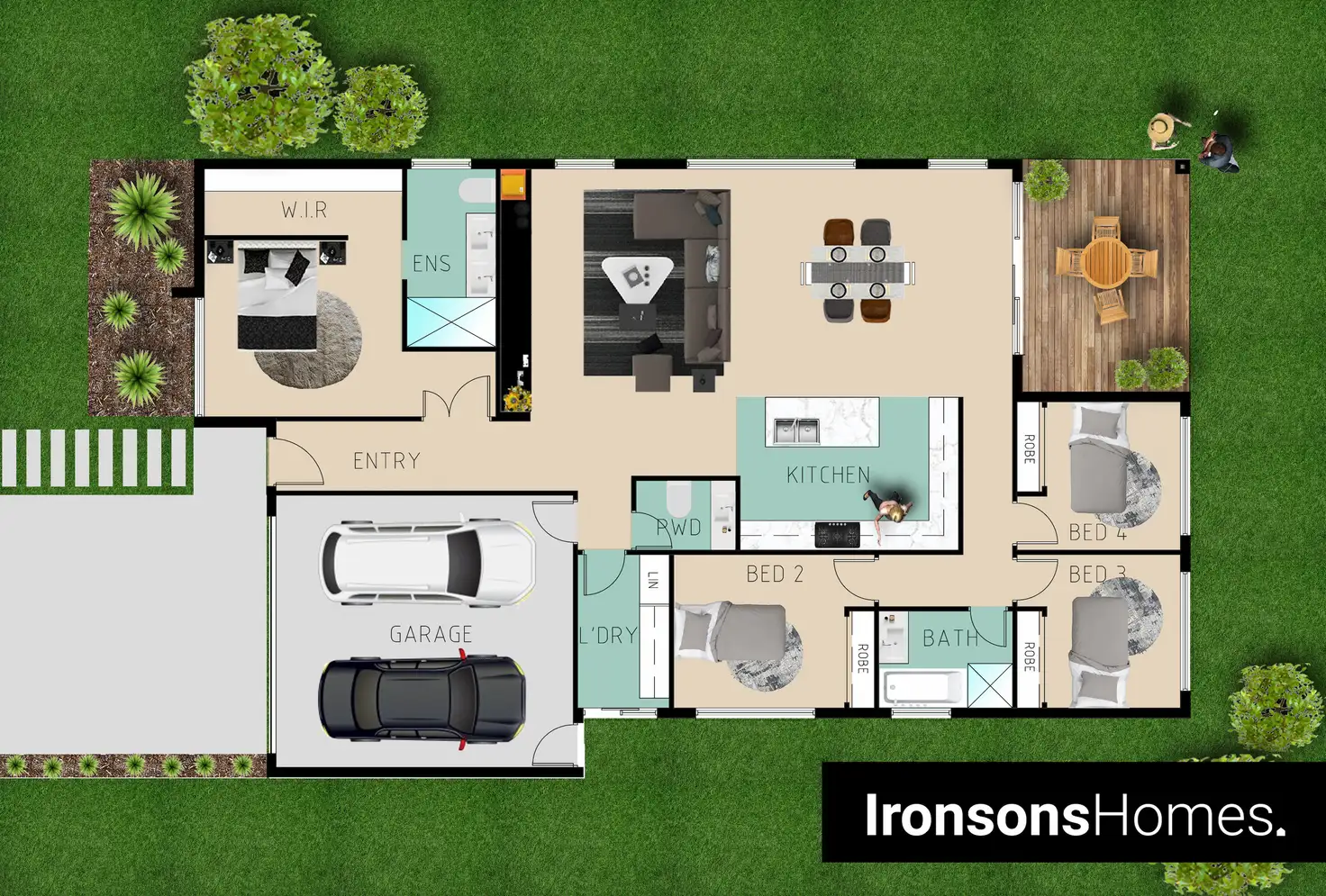 Floorplan of Homely house listing, 12 Midguard Road, Weir Views VIC 3338