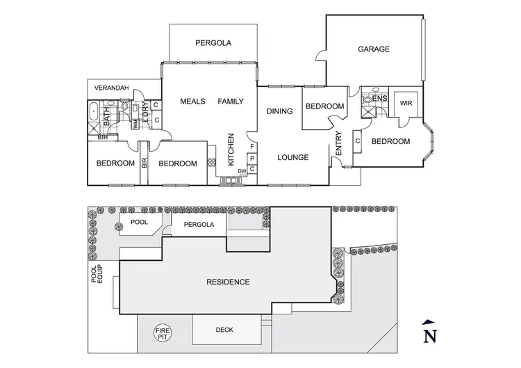 Floorplan of Homely house listing, 48 Kingston Drive, Dingley Village VIC 3172