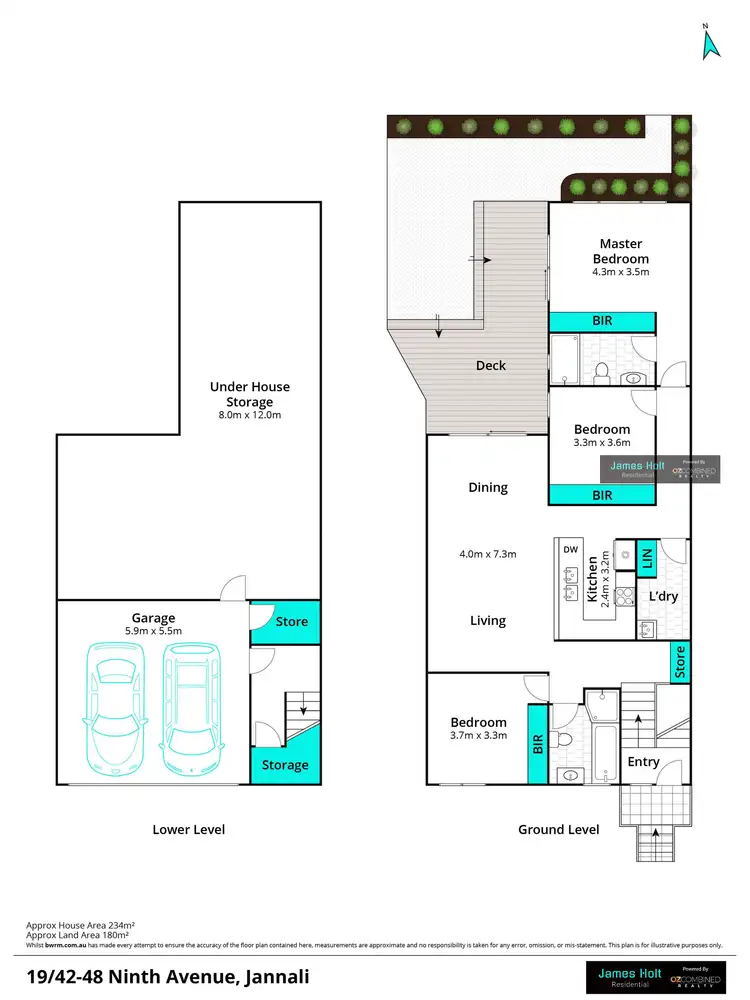 Floorplan of Homely townhouse listing, 19/42-48 Ninth Avenue, Jannali NSW 2226