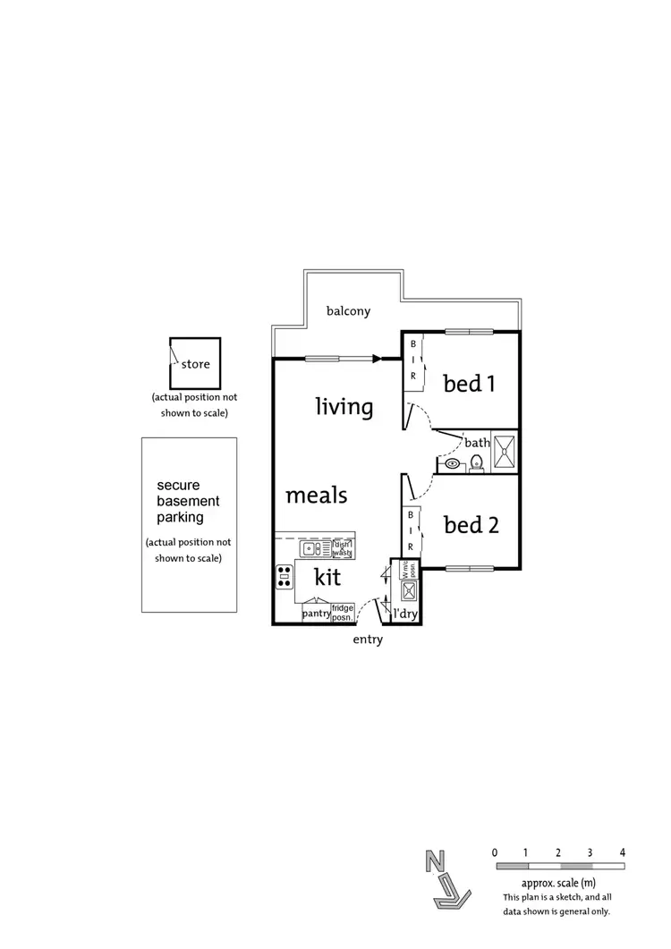 Floorplan of Homely apartment listing, 26/800 Elgar Road, Doncaster VIC 3108