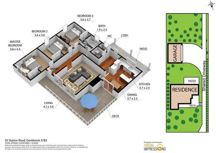 Floorplan of Homely house listing, 35 Station Road, Gembrook VIC 3783