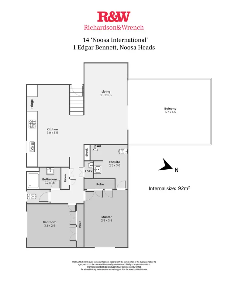 Floorplan of Homely apartment listing, 158/1 Edgar Bennett Avenue, Noosa Heads QLD 4567