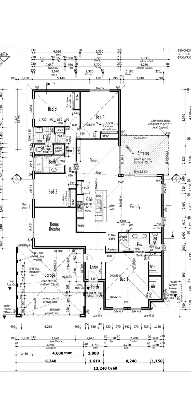 Floorplan of Homely house listing, 6 Edenhope Road, Australind WA 6233