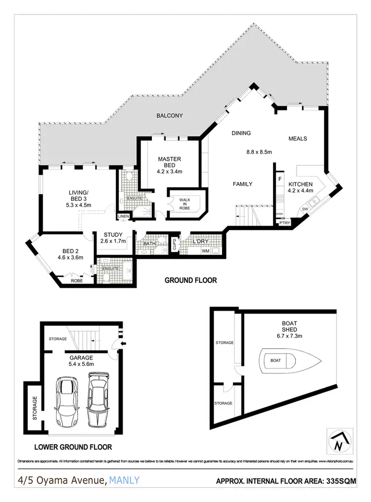Floorplan of Homely apartment listing, 4/5 Oyama Avenue, Manly NSW 2095