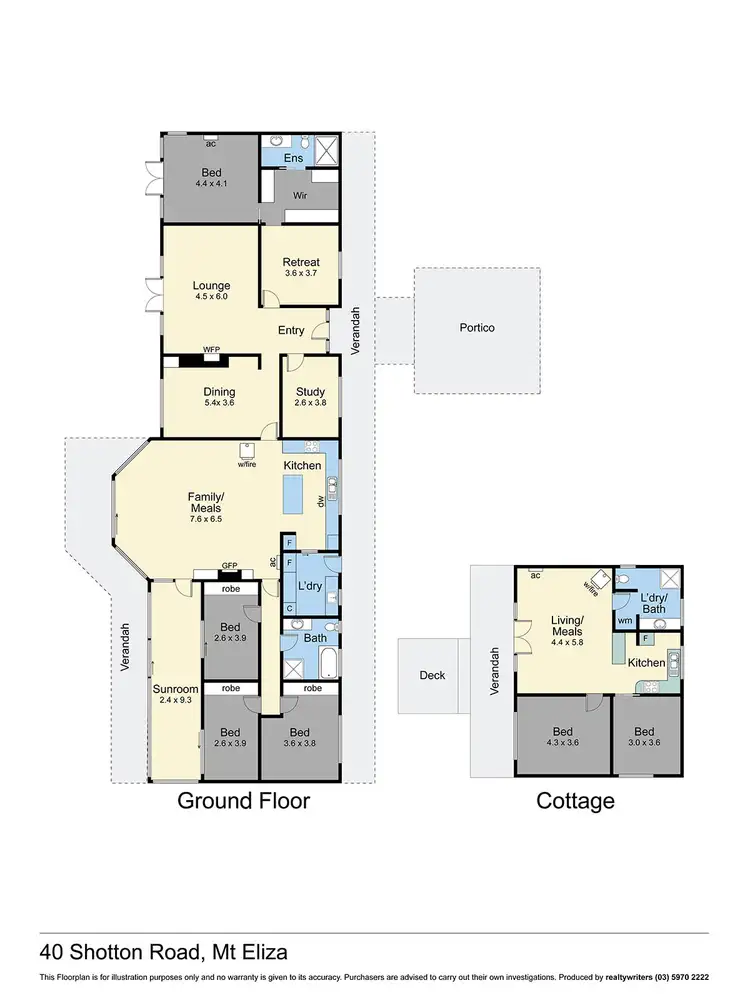 Floorplan of Homely rural property listing, 40 Shotton Road, Mount Eliza VIC 3930
