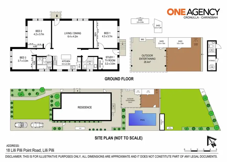 Floorplan of Homely house listing, 18 Lilli Pilli Point Road, Lilli Pilli NSW 2229