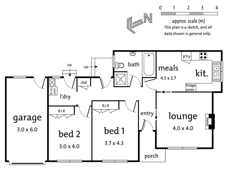 Floorplan of Homely house listing, 1/426 Elgar Road, Box Hill VIC 3128
