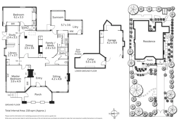 Floorplan of Homely house listing, 16 Moonga Road, Toorak VIC 3142