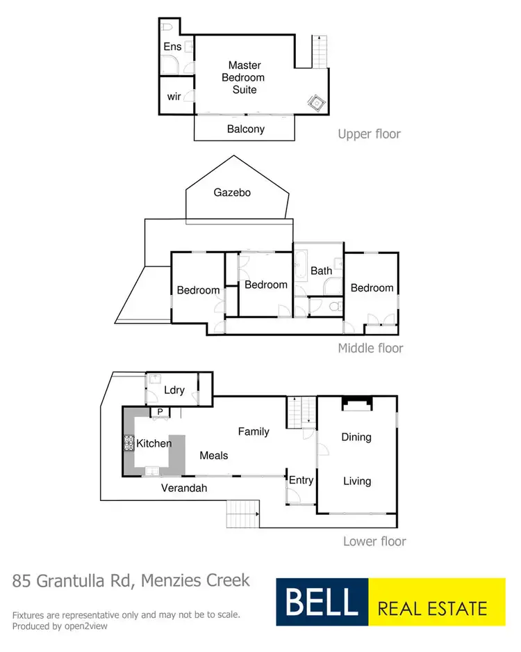 Floorplan of Homely house listing, 85 Grantulla Road, Menzies Creek VIC 3159