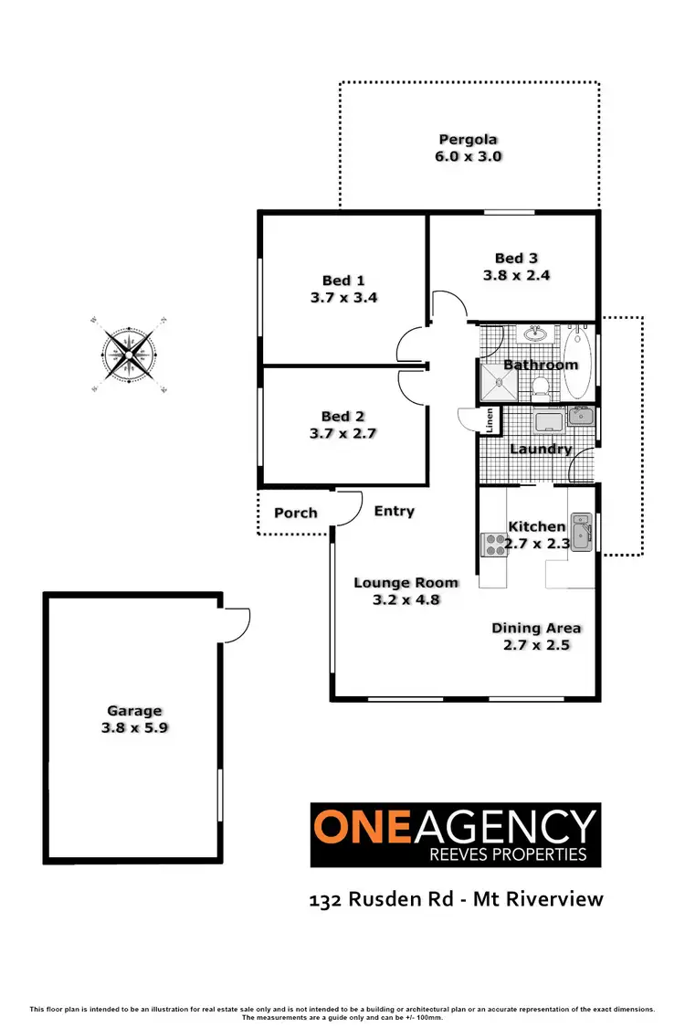 Floorplan of Homely house listing, 132 Rusden Road, Mount Riverview NSW 2774