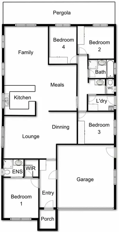 Floorplan of Homely house listing, 10 Tesselaar Street, Gungahlin ACT 2912