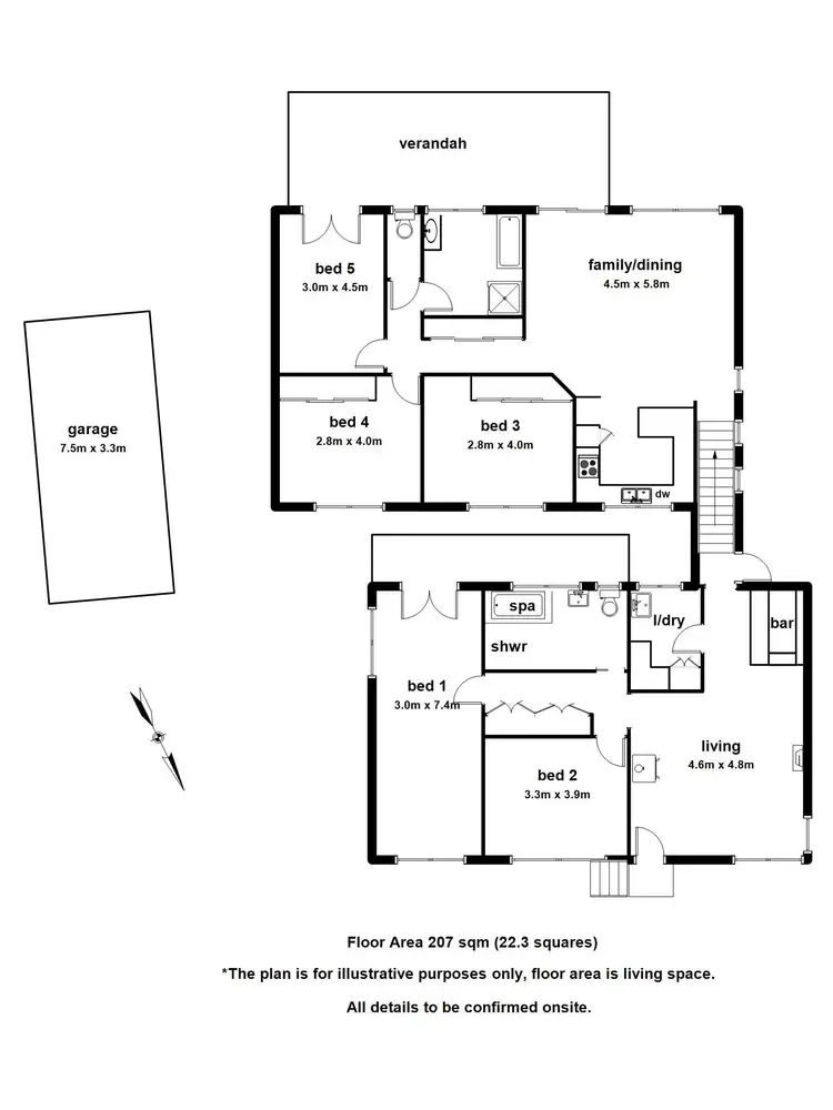 Floorplan of Homely house listing, 247 Mt Morton Road, Belgrave Heights VIC 3160