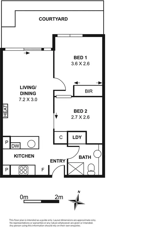 Floorplan of Homely apartment listing, G10/1 Bouverie Street, Carlton VIC 3053
