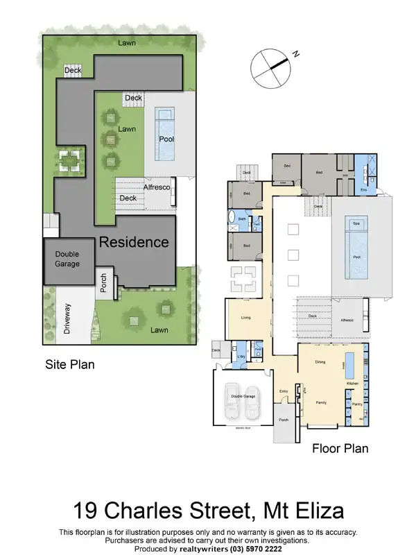 Floorplan of Homely house listing, 19 Charles Street, Mount Eliza VIC 3930