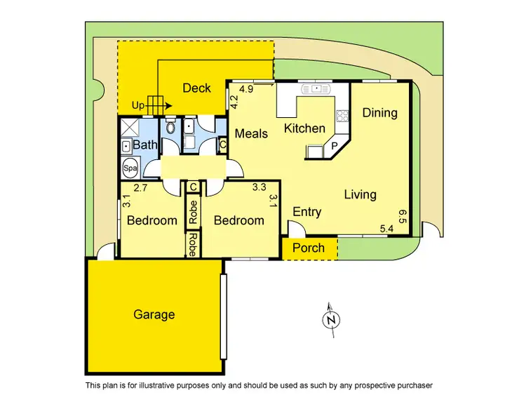 Floorplan of Homely unit listing, 3/7 Ester Street, Greensborough VIC 3088