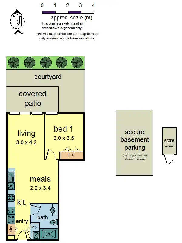 Floorplan of Homely apartment listing, 3/18 Queen Street, Blackburn VIC 3130