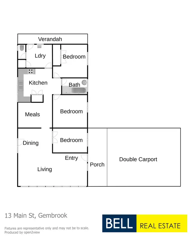 Floorplan of Homely house listing, 13 Main Street, Gembrook VIC 3783