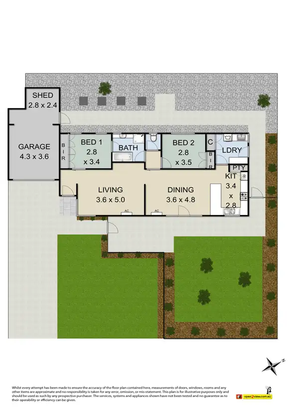 Floorplan of Homely house listing, 85A Melbourne Road, Williamstown VIC 3016