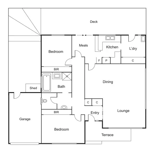 Floorplan of Homely villa listing, 3/66 Carlingford Street, Caulfield South VIC 3162
