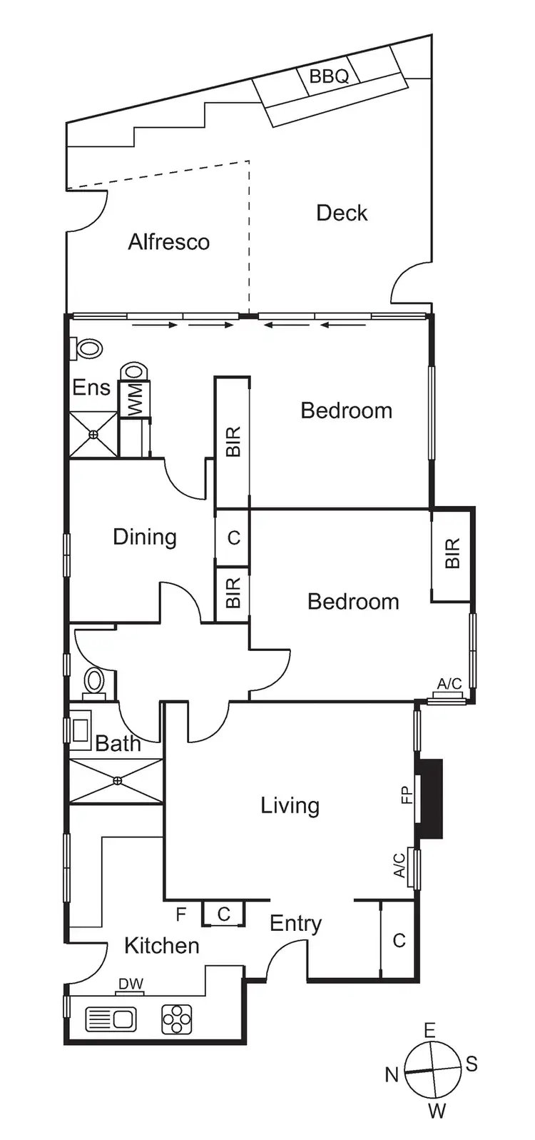 Floorplan of Homely apartment listing, 2/2 Hammerdale Avenue, St Kilda East VIC 3183