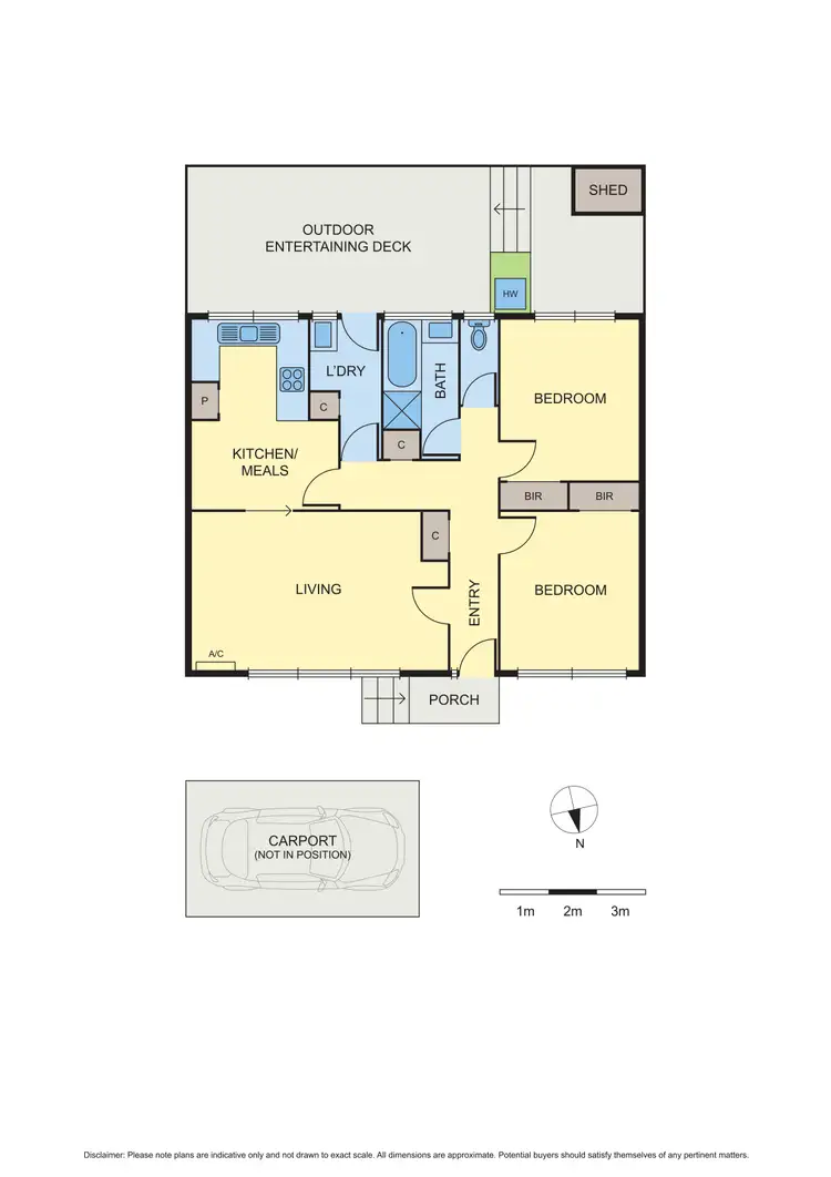 Floorplan of Homely unit listing, 2/45 Para Road, Montmorency VIC 3094