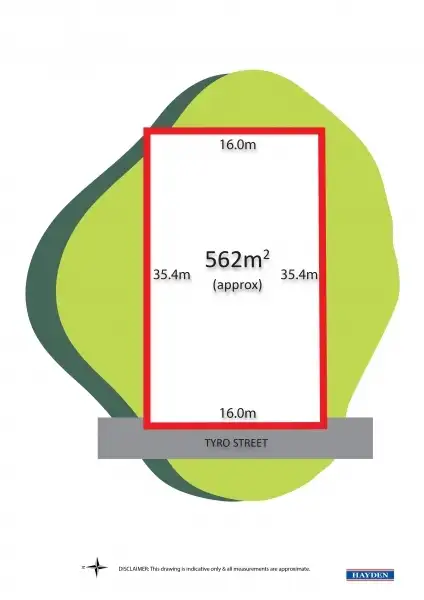 Floorplan of Homely land listing, 20 Tyro Street, Ocean Grove VIC 3226