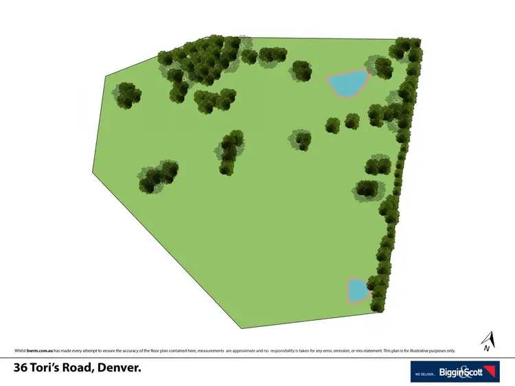 Floorplan of Homely land listing, Lot 1/ 36 Toris Road, Denver VIC 3461