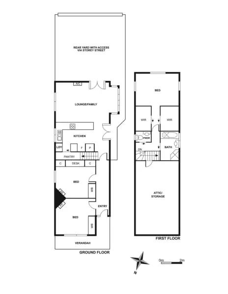Floorplan of Homely house listing, 9 Regent Street, Yarraville VIC 3013