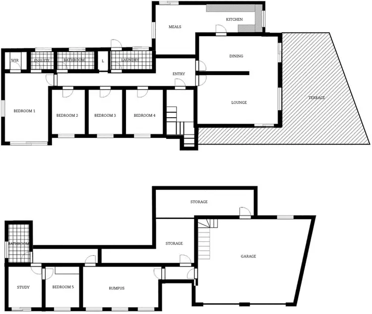 Floorplan of Homely house listing, 46 Parkhill Street, Pearce ACT 2607