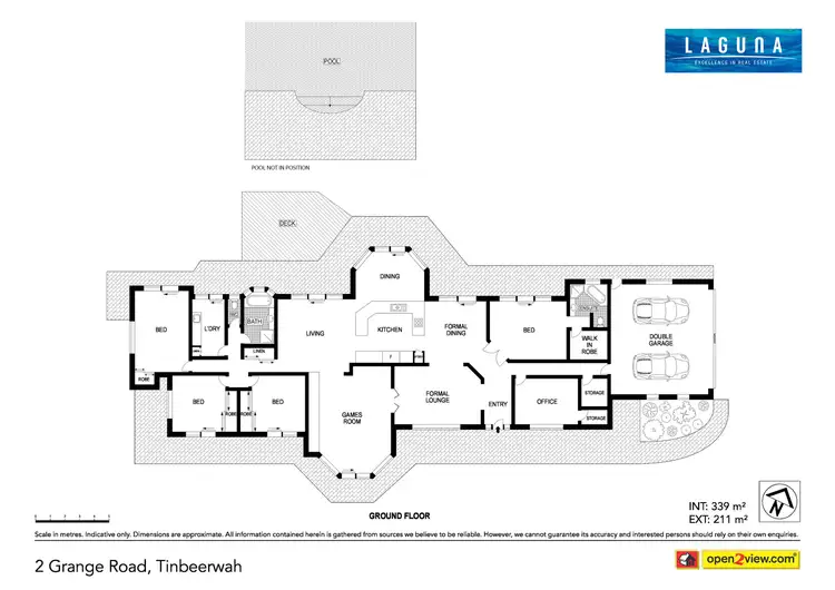 Floorplan of Homely house listing, 2 Grange Road, Tinbeerwah QLD 4563