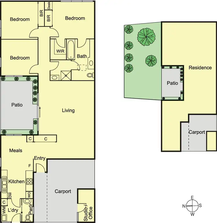 Floorplan of Homely house listing, 1/17-19 Gardenvale Road, Caulfield South VIC 3162