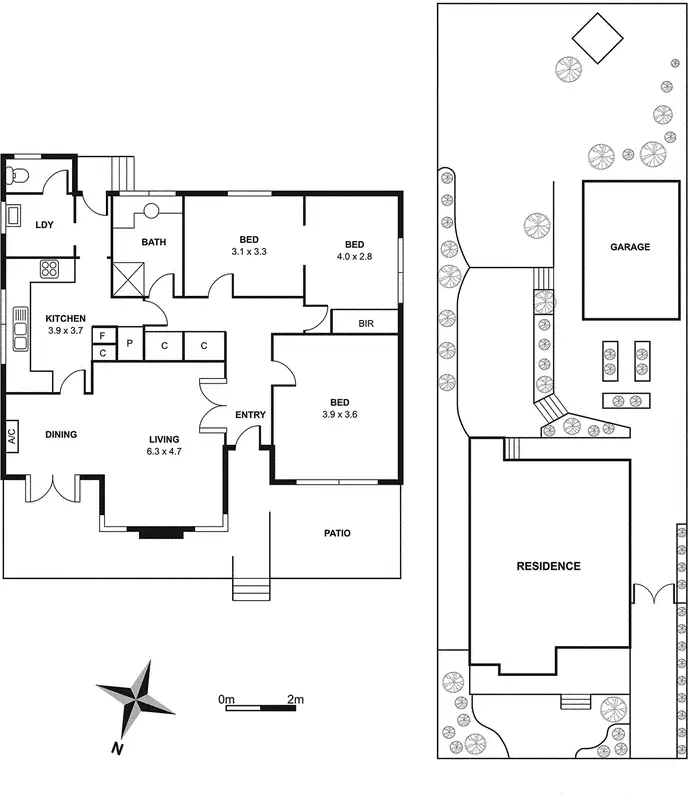 Floorplan of Homely house listing, 6 Darook Street, Blackburn VIC 3130