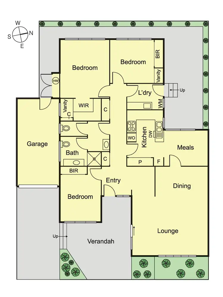 Floorplan of Homely villa listing, 7B Alfred Street, Caulfield VIC 3162