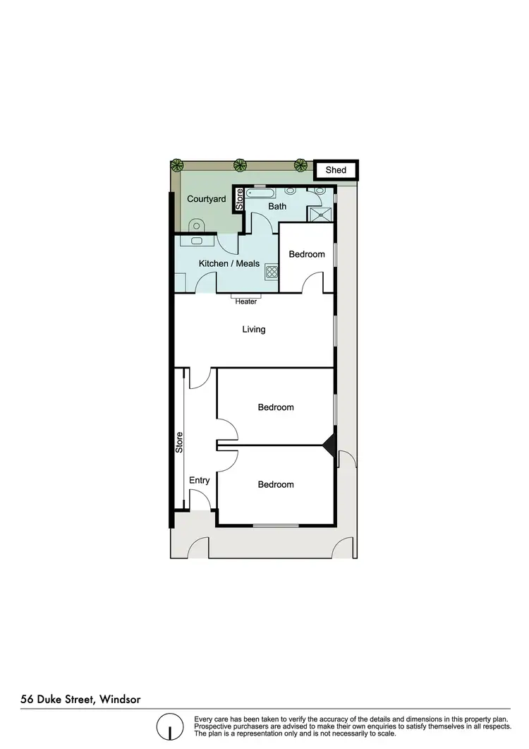 Floorplan of Homely house listing, 56 Duke Street, Prahran VIC 3181