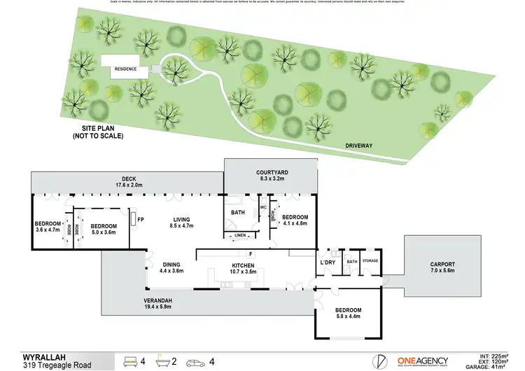 Floorplan of Homely house listing, 319 Tregeagle Road, Wyrallah NSW 2480