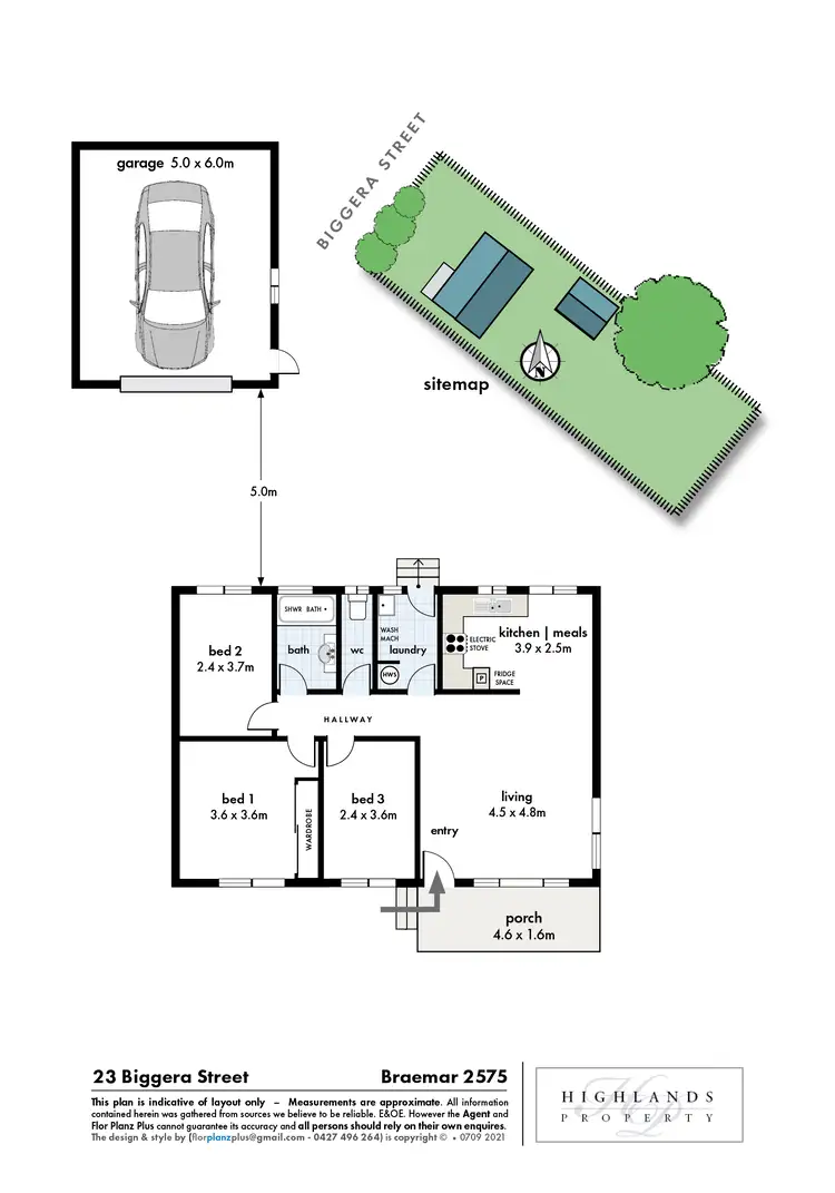 Floorplan of Homely house listing, 23 Biggera Street, Braemar NSW 2575