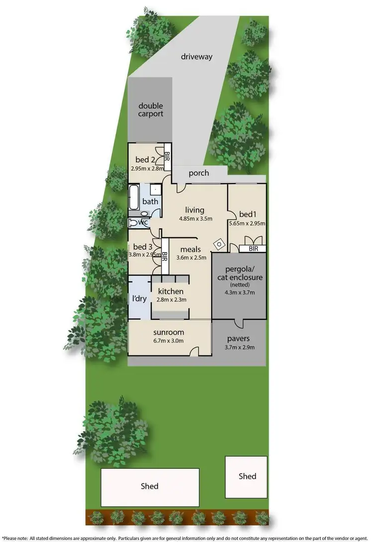 Floorplan of Homely house listing, 39 Fishermans Drive, Blind Bight VIC 3980