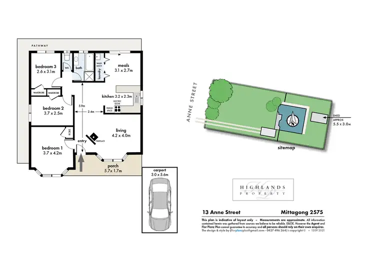 Floorplan of Homely house listing, 13 Anne Street, Mittagong NSW 2575