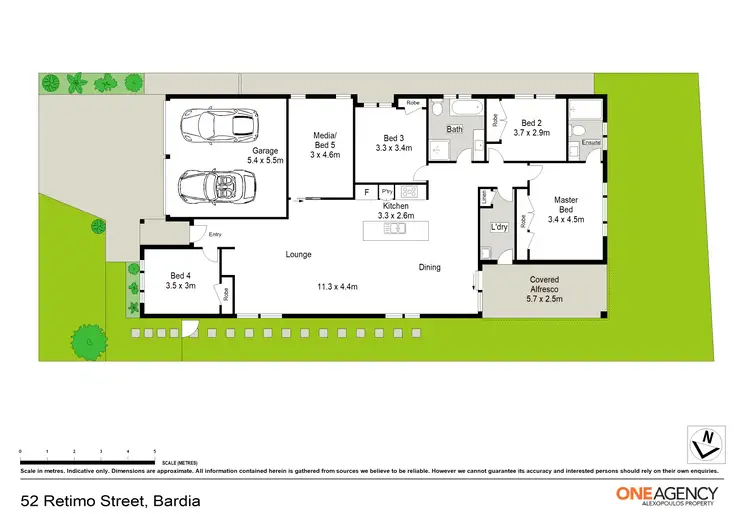 Floorplan of Homely house listing, 52 Retimo Street, Bardia NSW 2565