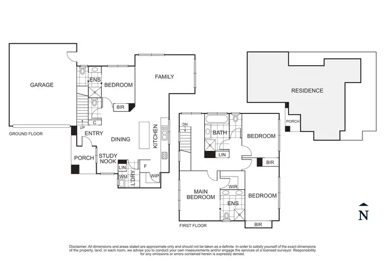 Floorplan of Homely townhouse listing, 2/65 Porter Street, Templestowe VIC 3106