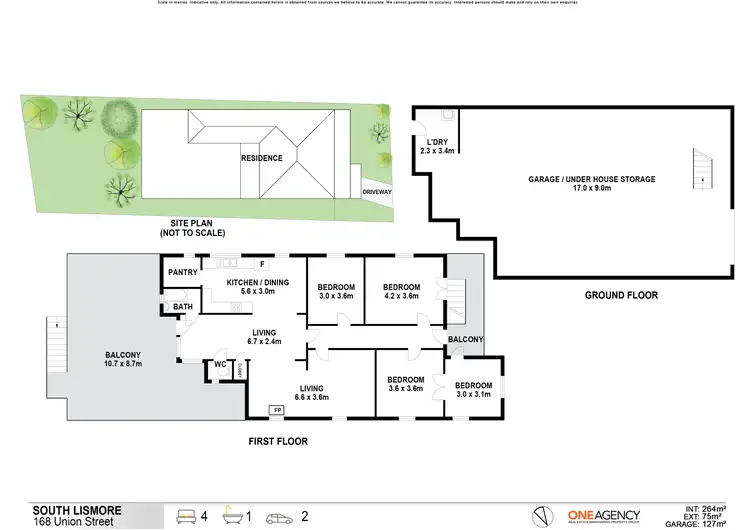 Floorplan of Homely house listing, 168 Union Street, South Lismore NSW 2480
