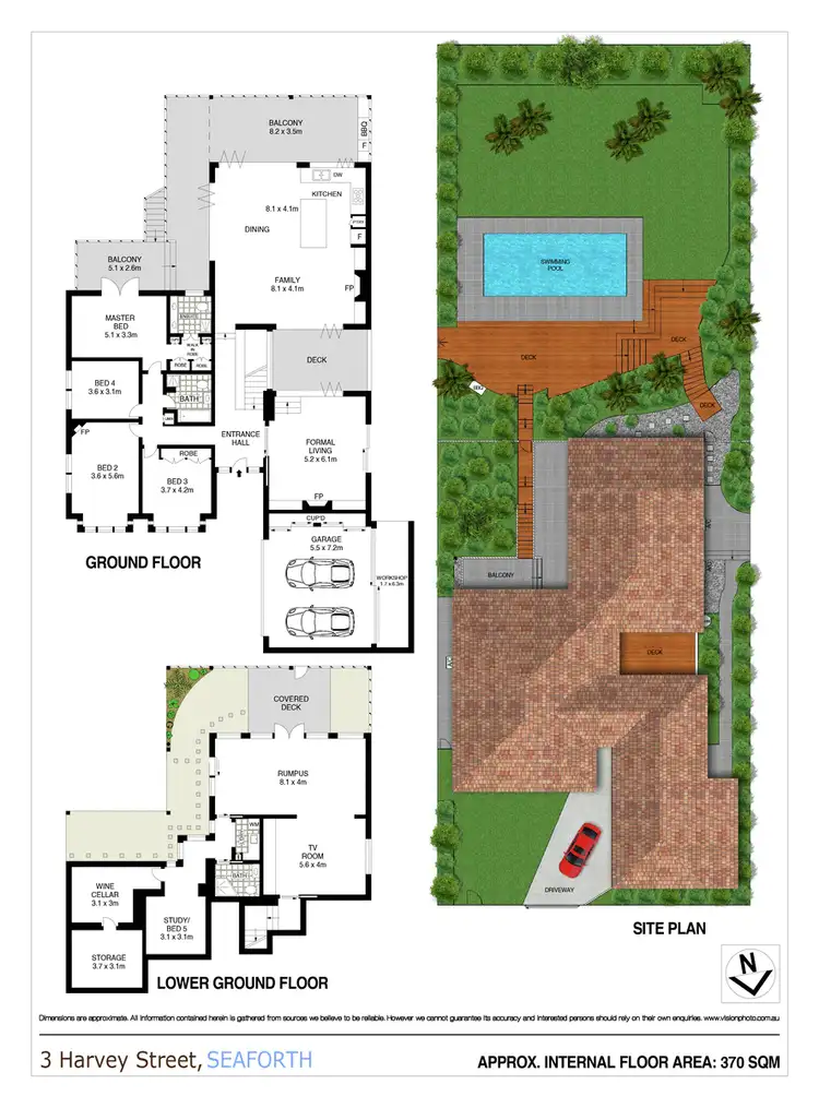 Floorplan of Homely house listing, 3 Harvey Street, Seaforth NSW 2092