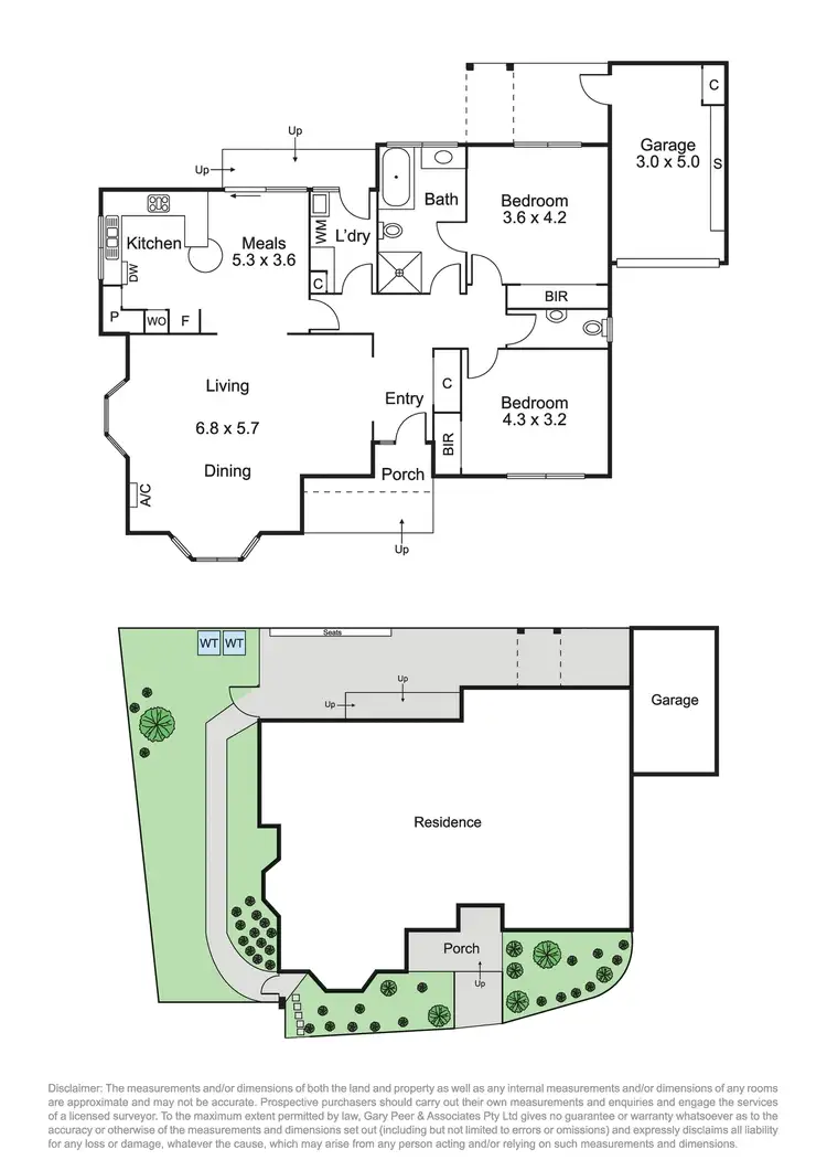 Floorplan of Homely villa listing, 1/149 Grange Road, Glen Huntly VIC 3163