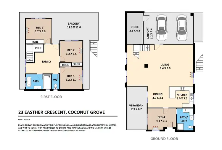 Floorplan of Homely house listing, 23 Easther Crescent, Coconut Grove NT 810
