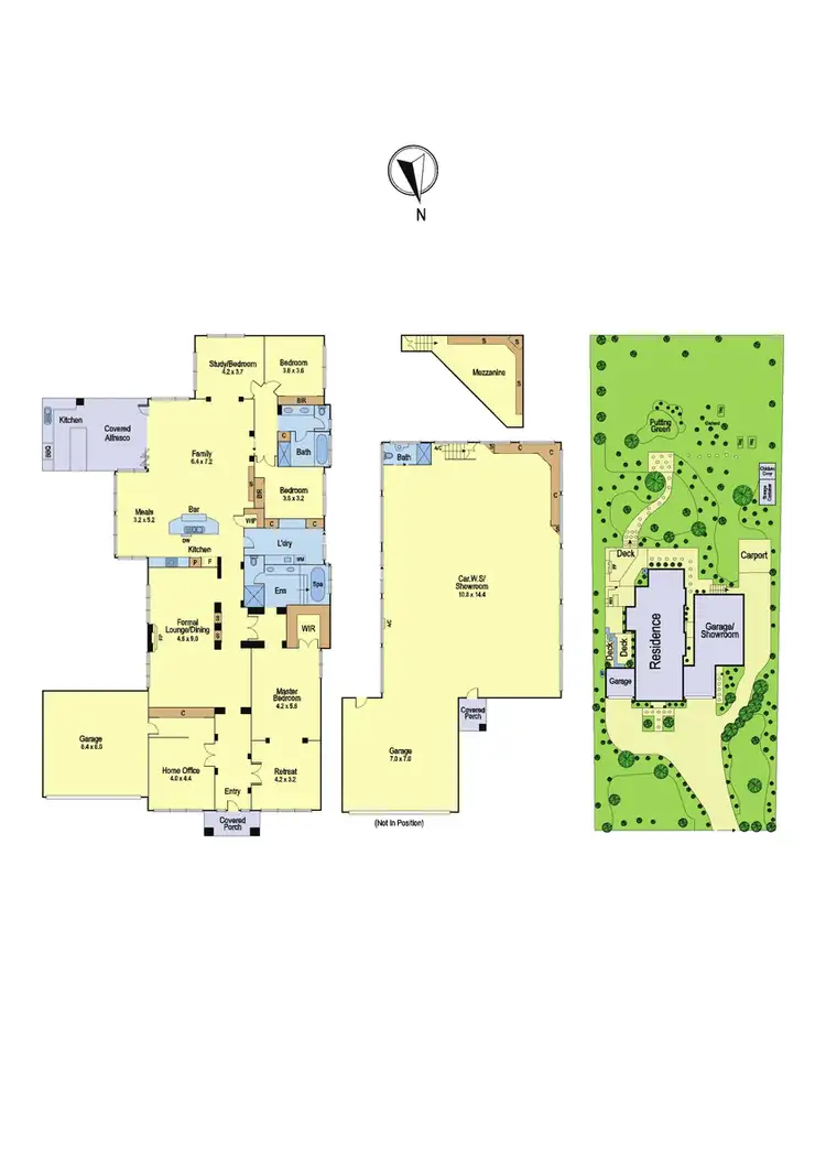 Floorplan of Homely house listing, 43 Rosehill Road, Lower Plenty VIC 3093